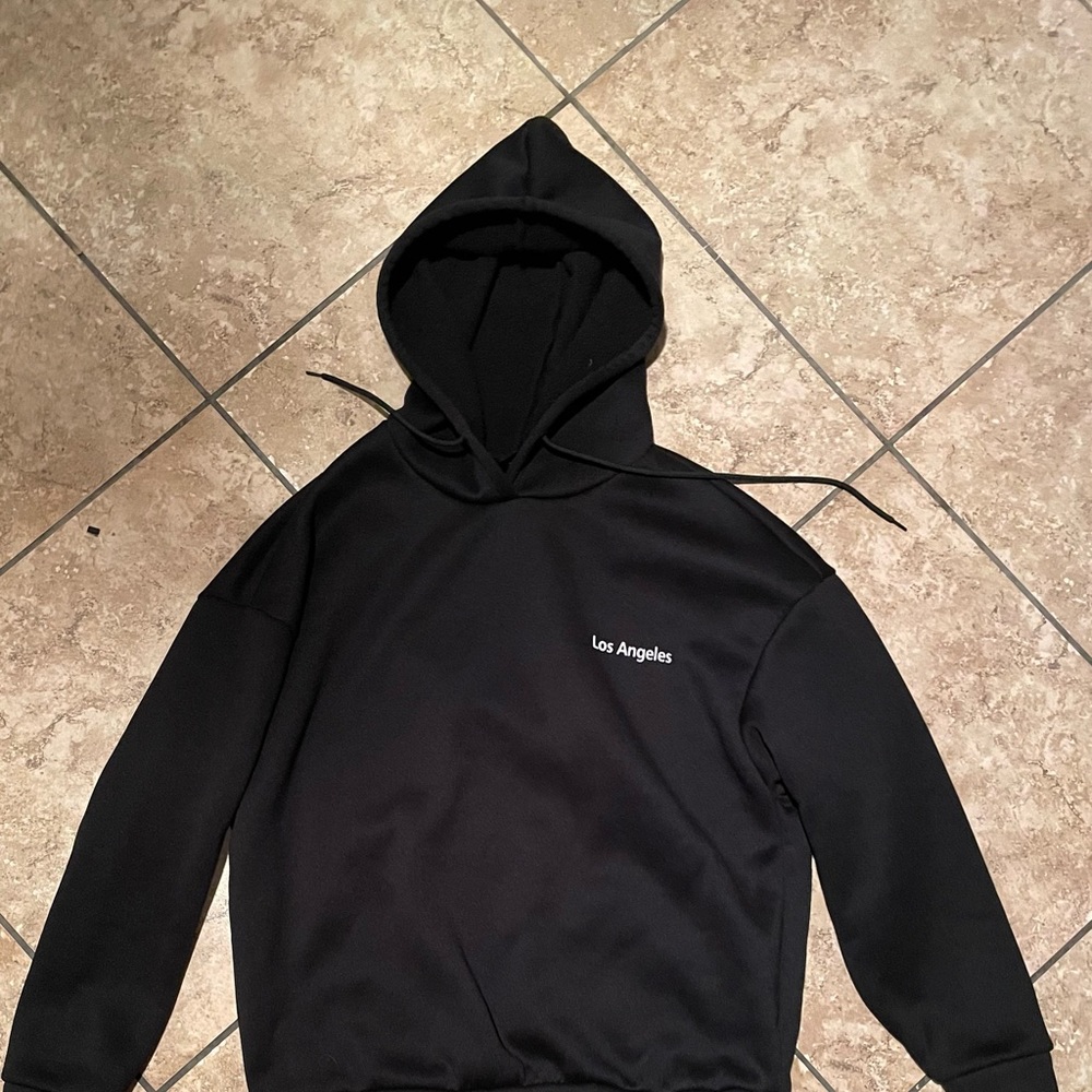 Hooded Long Sleeve Sweater Large